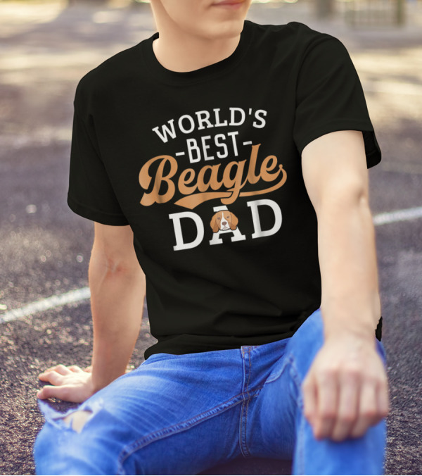World's Best Beagle Dad T-Shirt