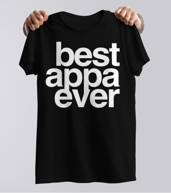 Best Appa Ever Korean Dad T-Shirt