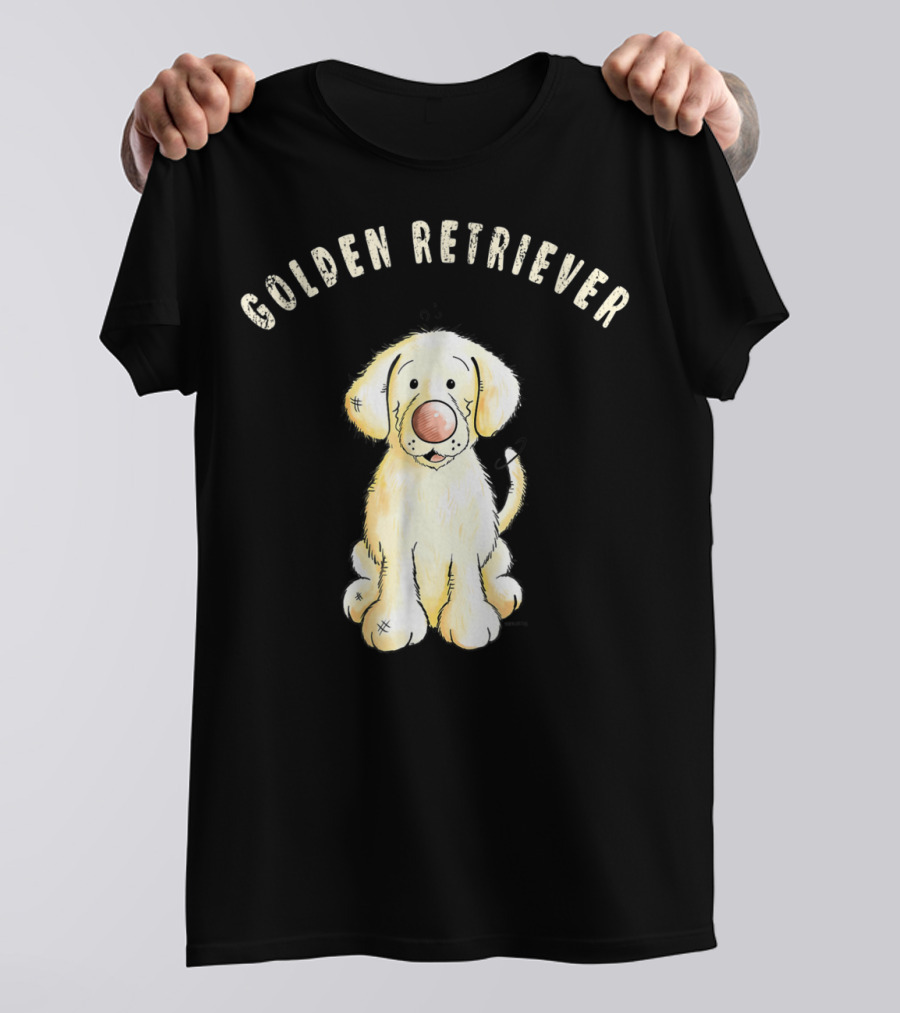 Golden Retriever Puppy For Dog Mom Or Dad T-Shirt