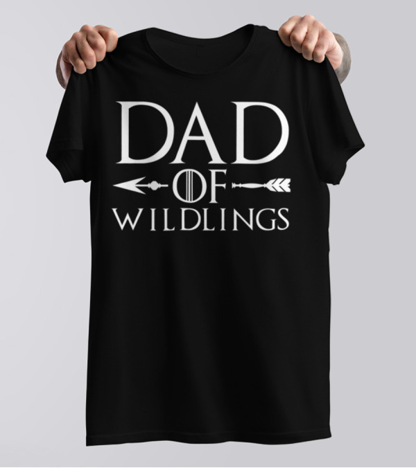Dad Of Wildlings Arrow Iconic Fantasy Series T-Shirt