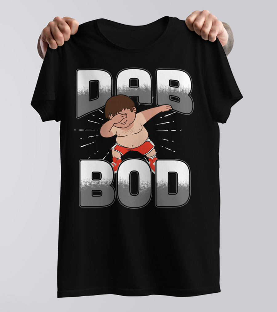 Dabbing Dad Bod Fun T-Shirt