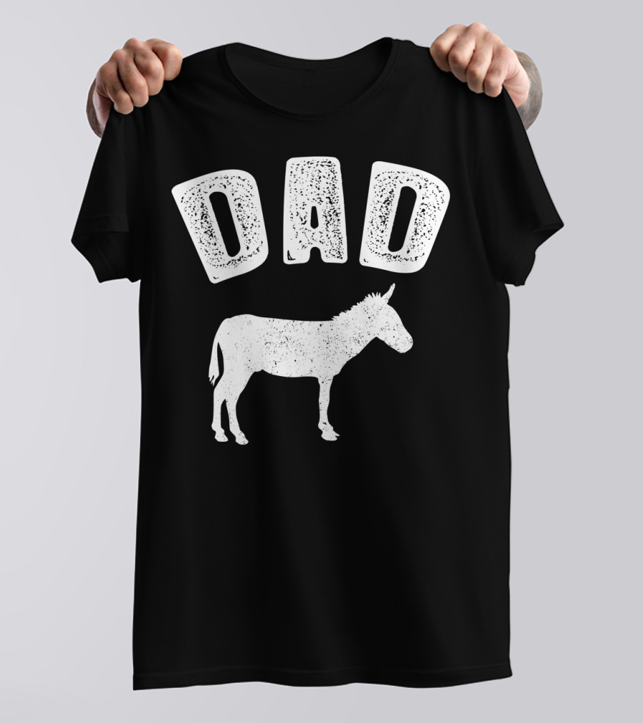 DAD DONKEY Family Matching T-Shirt