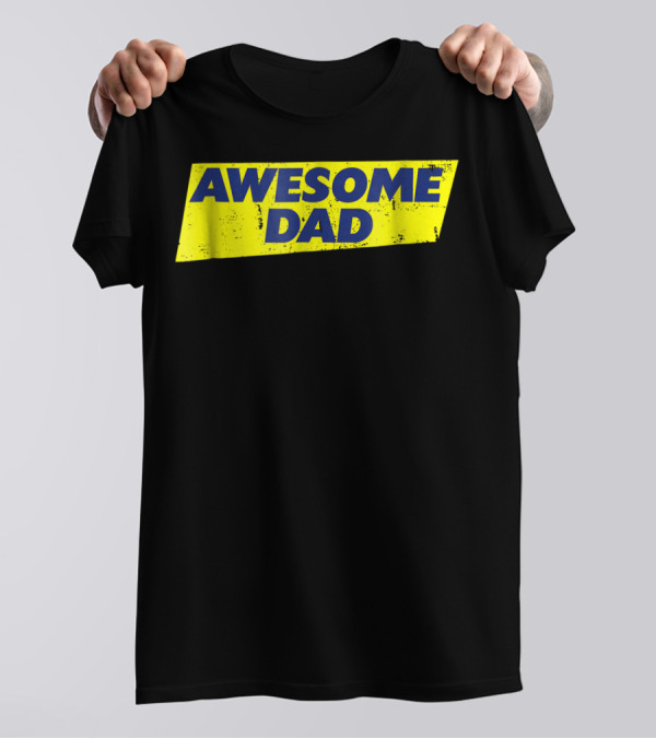 AWESOME DAD Vintage Style Design59 T-Shirt