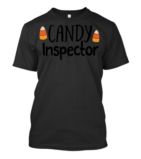 Candy Inspector Halloween Candy Corn T-Shirt