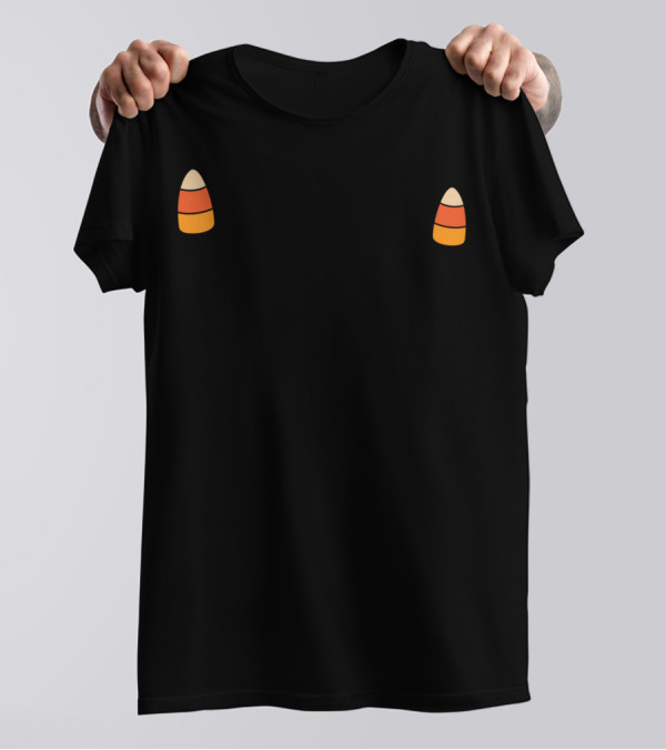 Candy Inspector Halloween Candy Corn T-Shirt