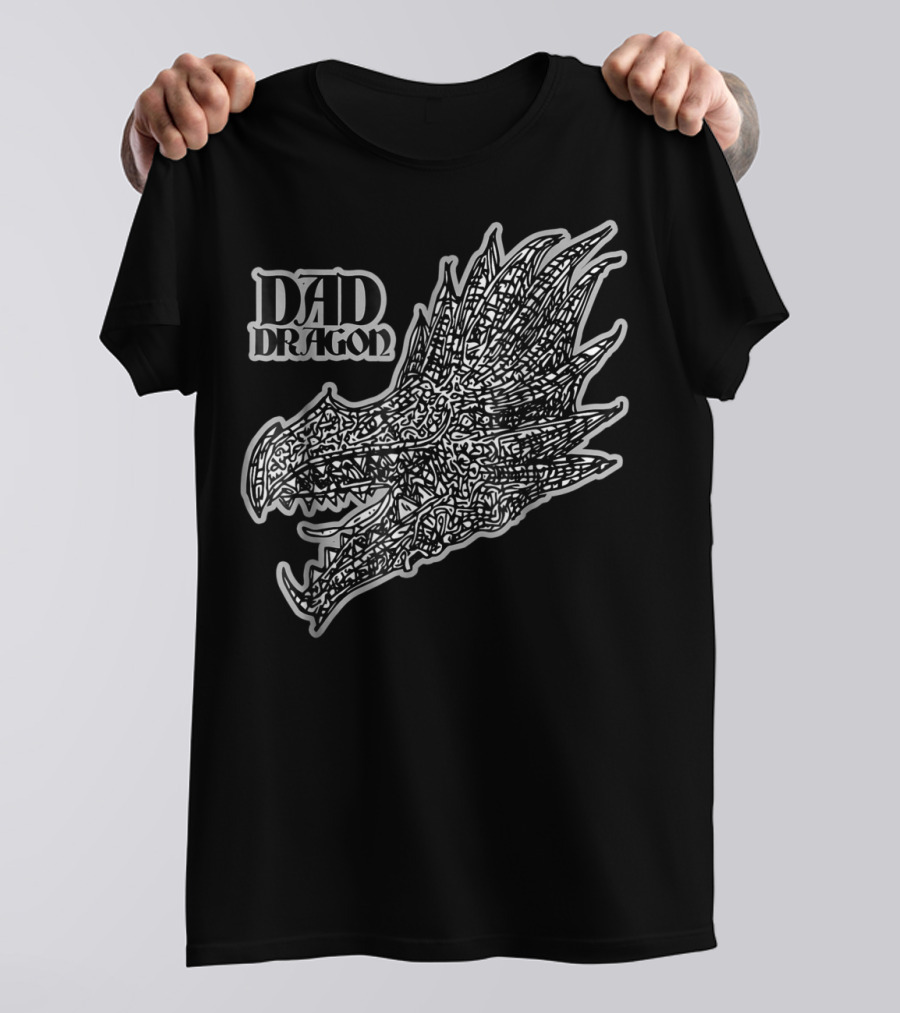 Dad Dragon Birthday Dragons82 T-Shirt