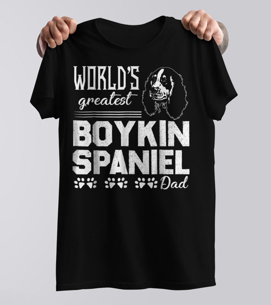 World's Greatest Boykin Spaniel Dad T-Shirt