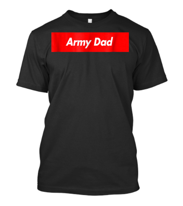 Army Dad Red Box T-Shirt