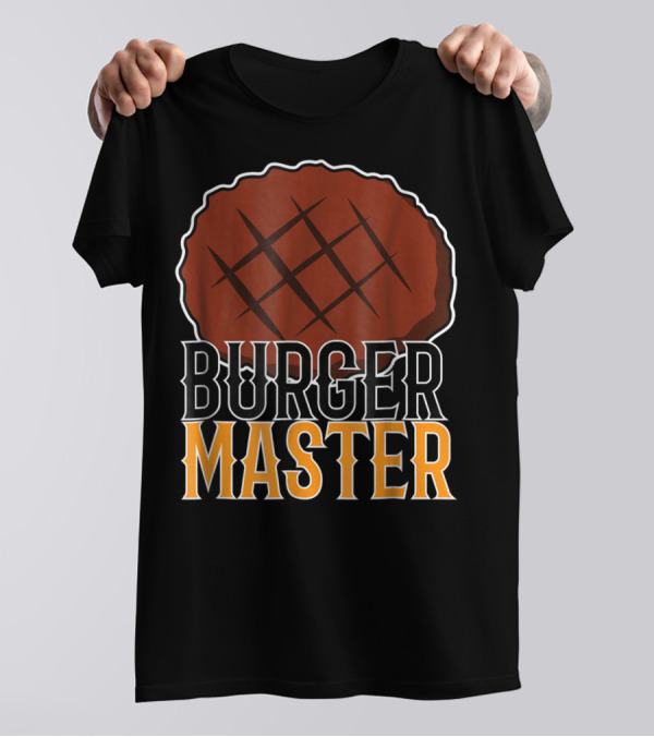 Burger Master Hot Patty Grilled BBQ Dad61 T-Shirt