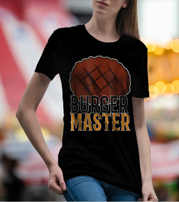 Burger Master Hot Patty Grilled BBQ Dad61 T-Shirt