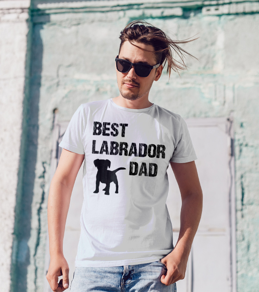 Best Labrador Dad T-Shirt