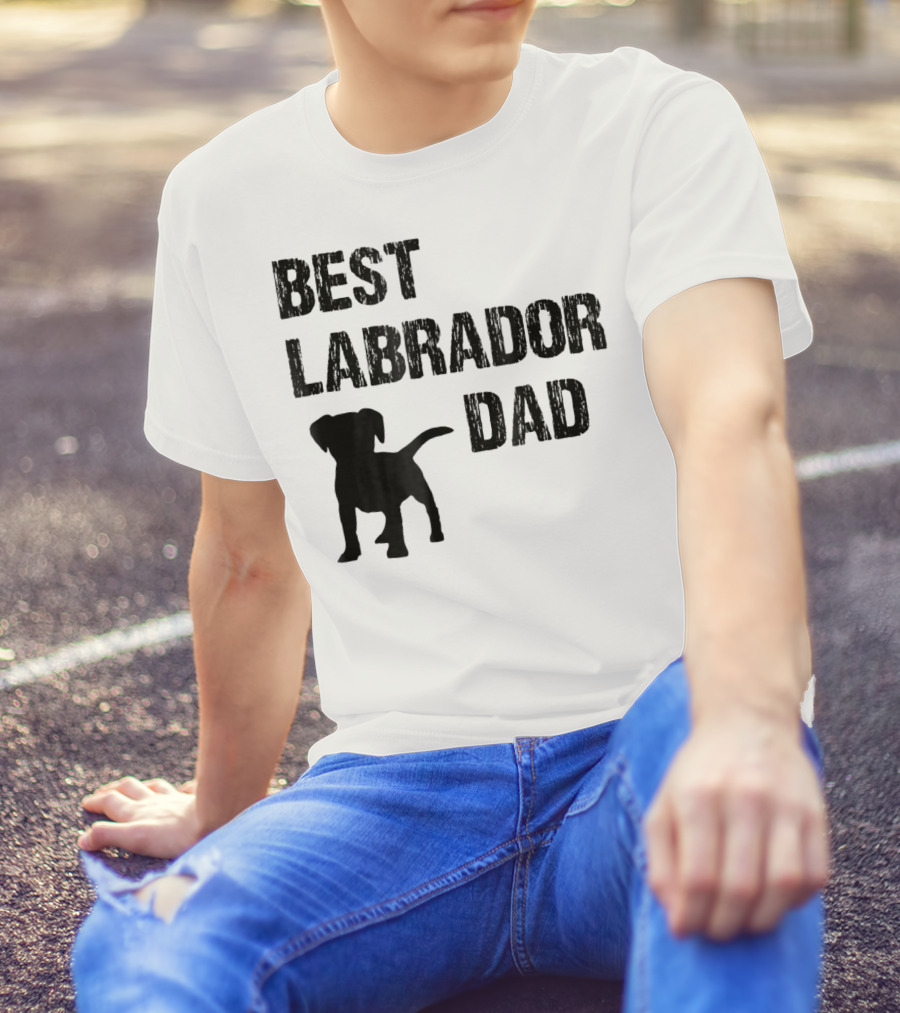 Best Labrador Dad T-Shirt