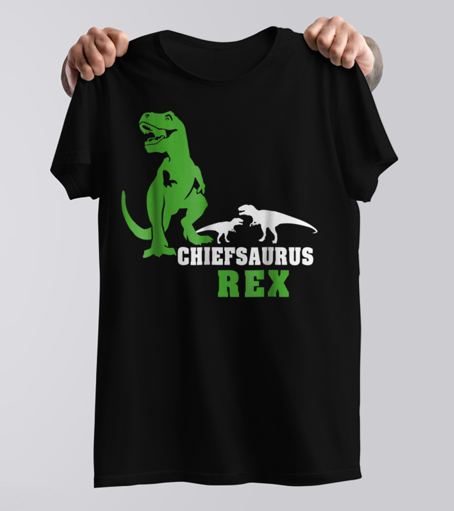 Chiefsaurus Rex Dinosaur Men T-Shirt