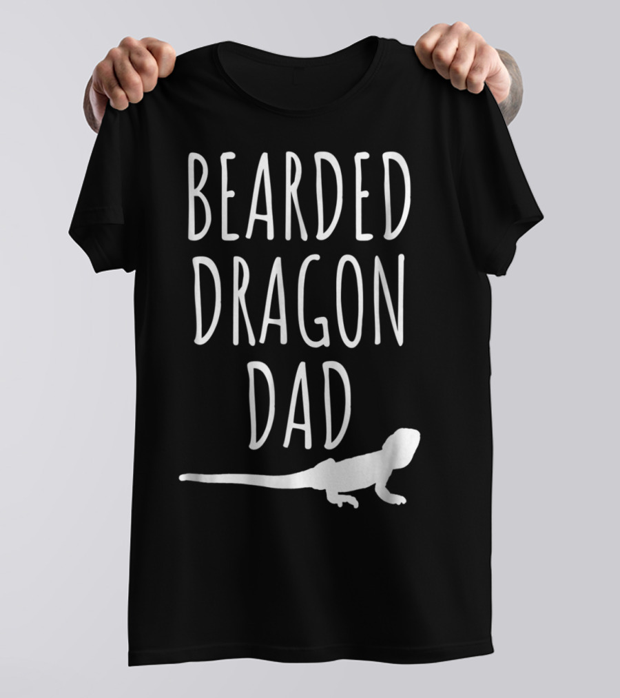 Bearded Dragon Dad Reptile Enthusiast T-Shirt