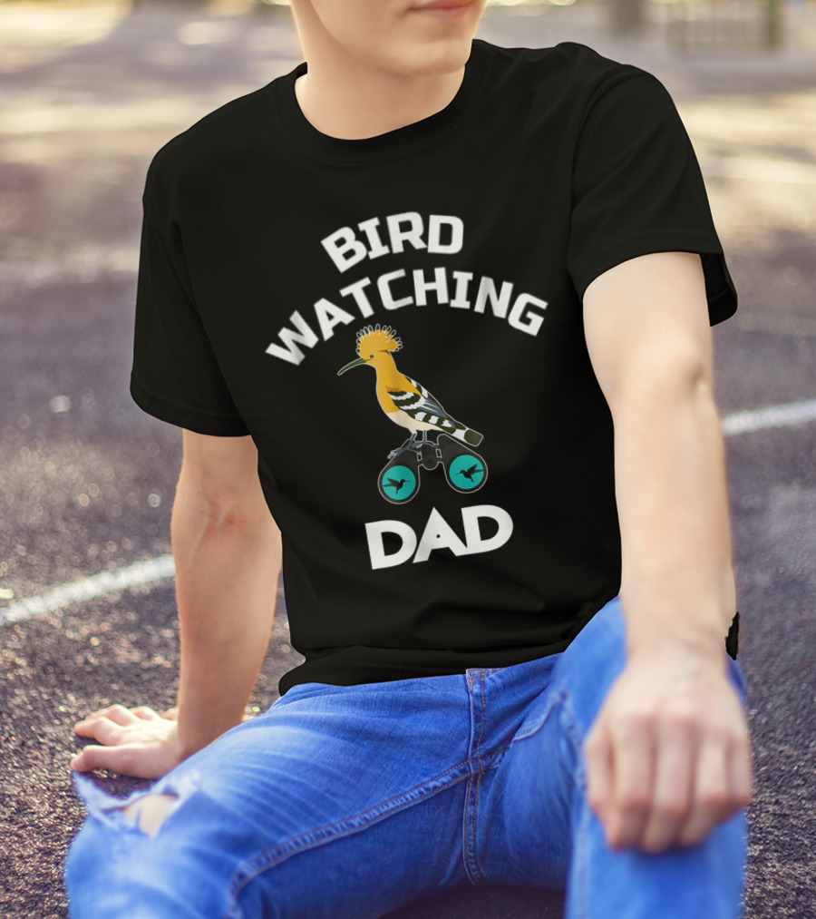 BIRD WATCHING DAD Bird Ing Dad Birds Lover Fun Bird Fans Lt13 T-Shirt