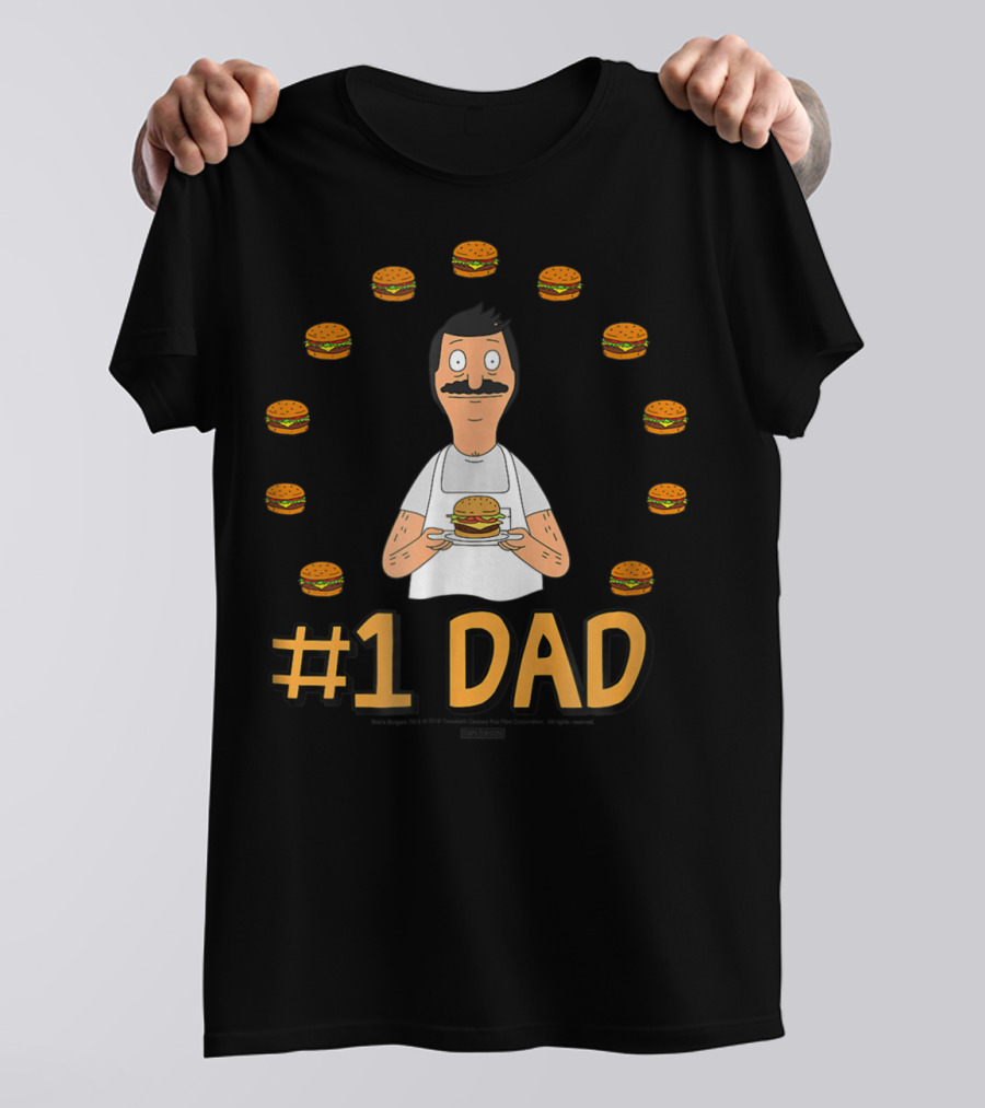 1 Dad Bob's Burgers With Burger Ring T-Shirt