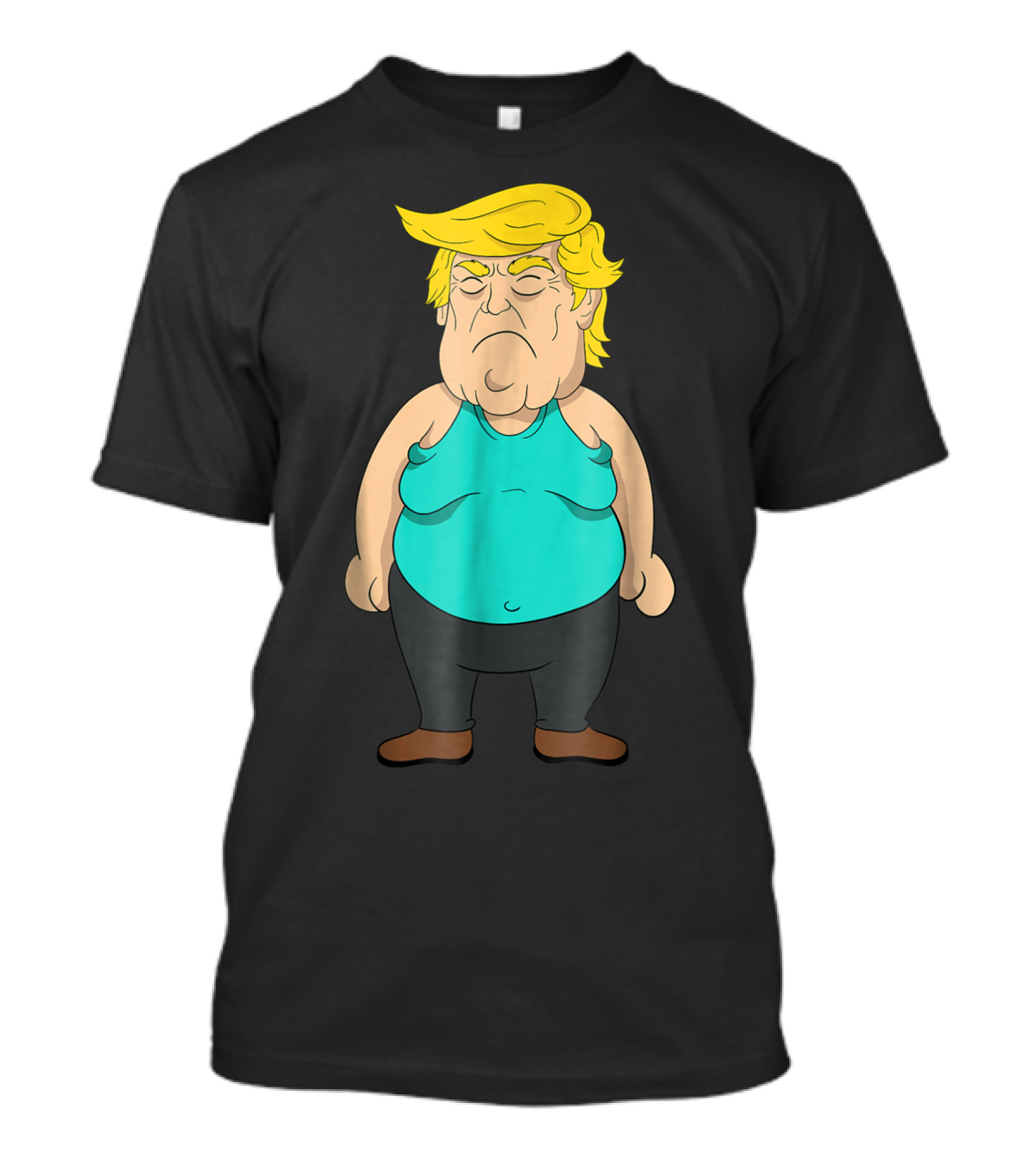 Adorable Beach Bod Trump Gym Dad T-Shirt