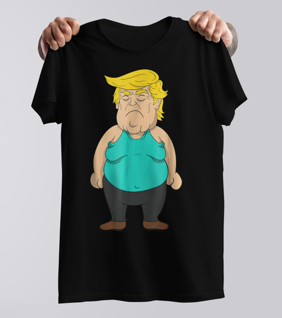 Adorable Beach Bod Trump Gym Dad T-Shirt