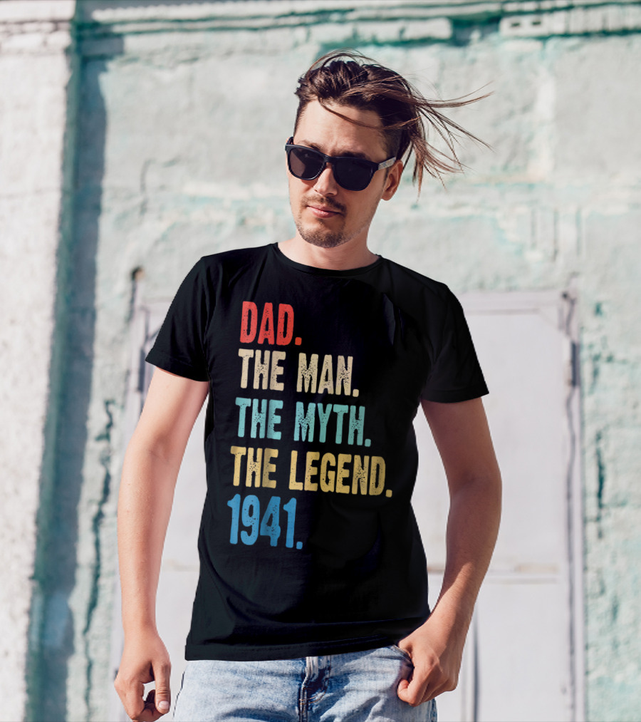 Dad The Man The Myth The Legend 1941 T-Shirt