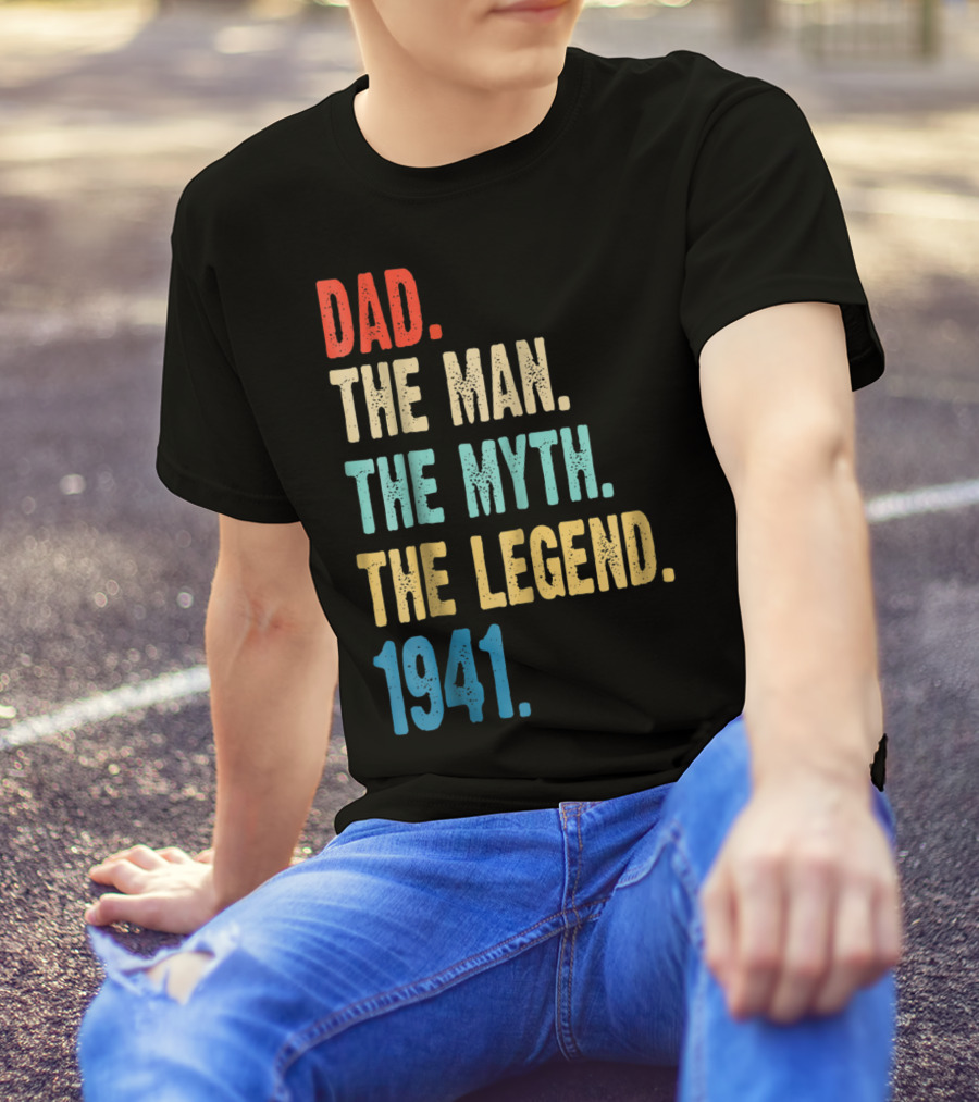 Dad The Man The Myth The Legend 1941 T-Shirt