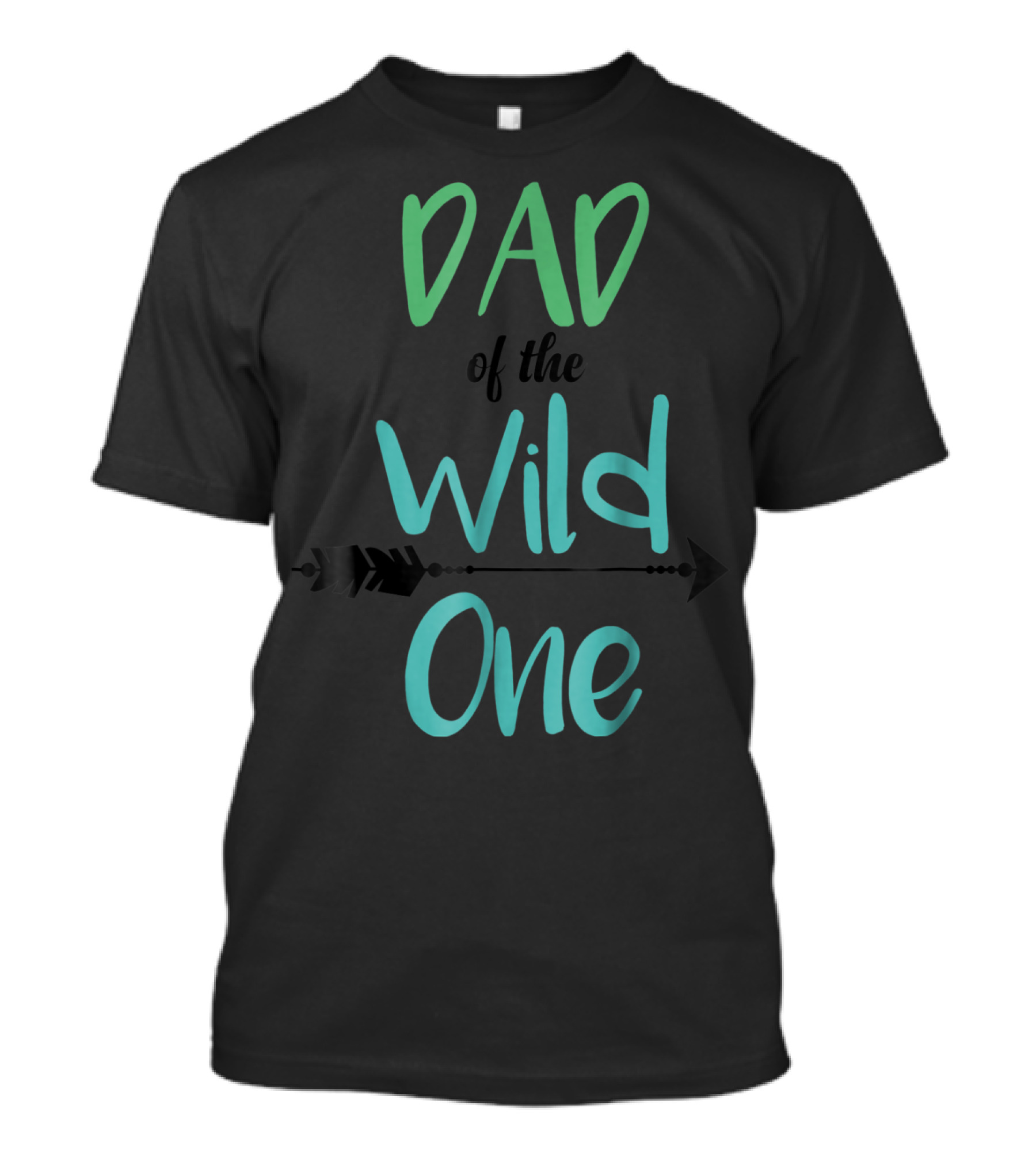 Dad Of The Wild One Arrow Matching Family Boho Birthday T-Shirt