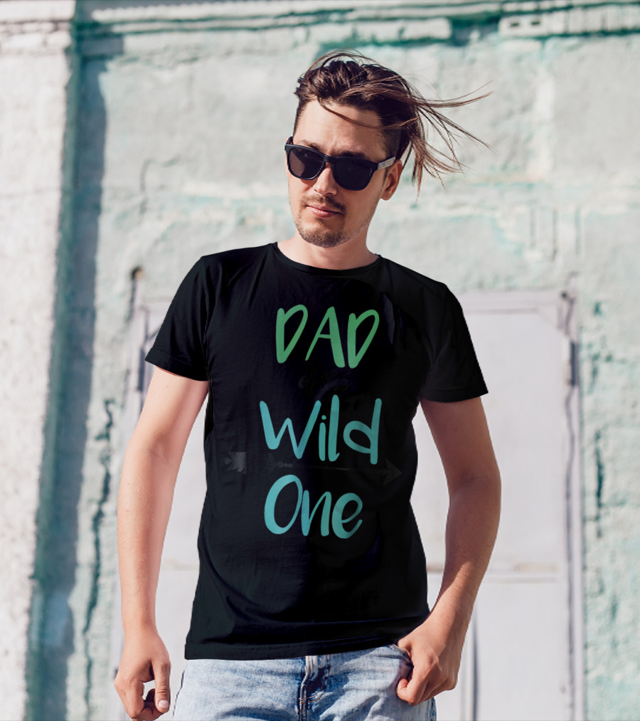 Dad Of The Wild One Arrow Matching Family Boho Birthday T-Shirt