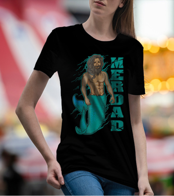 Cute King Merdad For The Best Dad On Earth T-Shirt