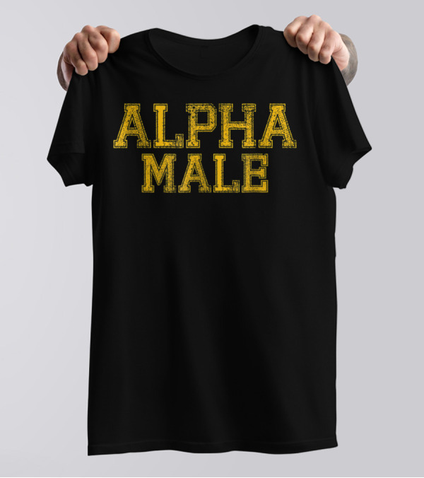 Alpha Male Dad Matching Family Halloween T-Shirt