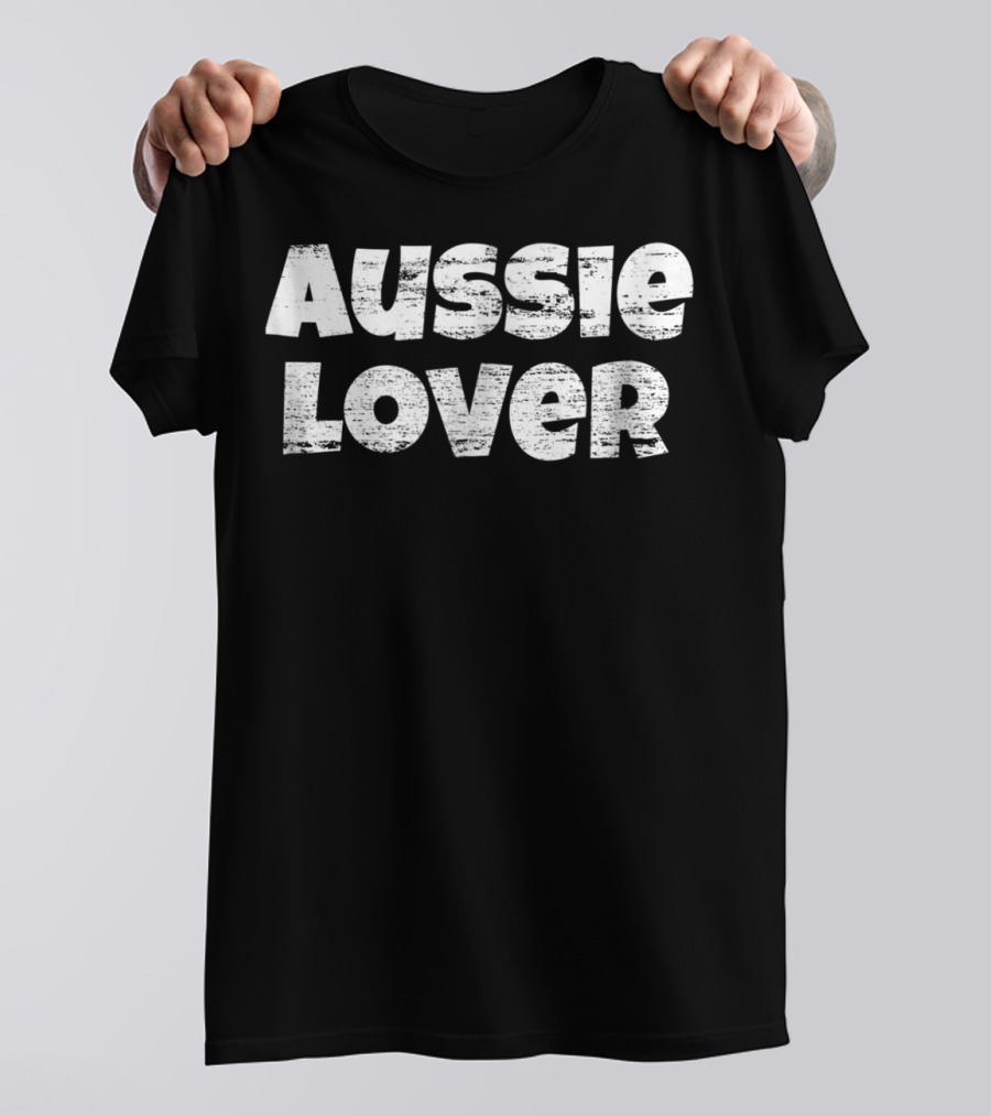 Aussie Lover Australian Shepherd Mini Toy Aussie Dog T-Shirt