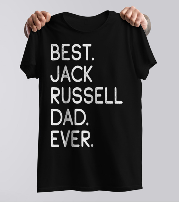 Best Jack Russell Dad Ever Proud Master Lover14 T-Shirt