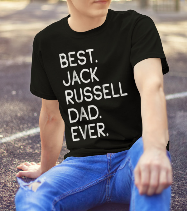 Best Jack Russell Dad Ever Proud Master Lover14 T-Shirt