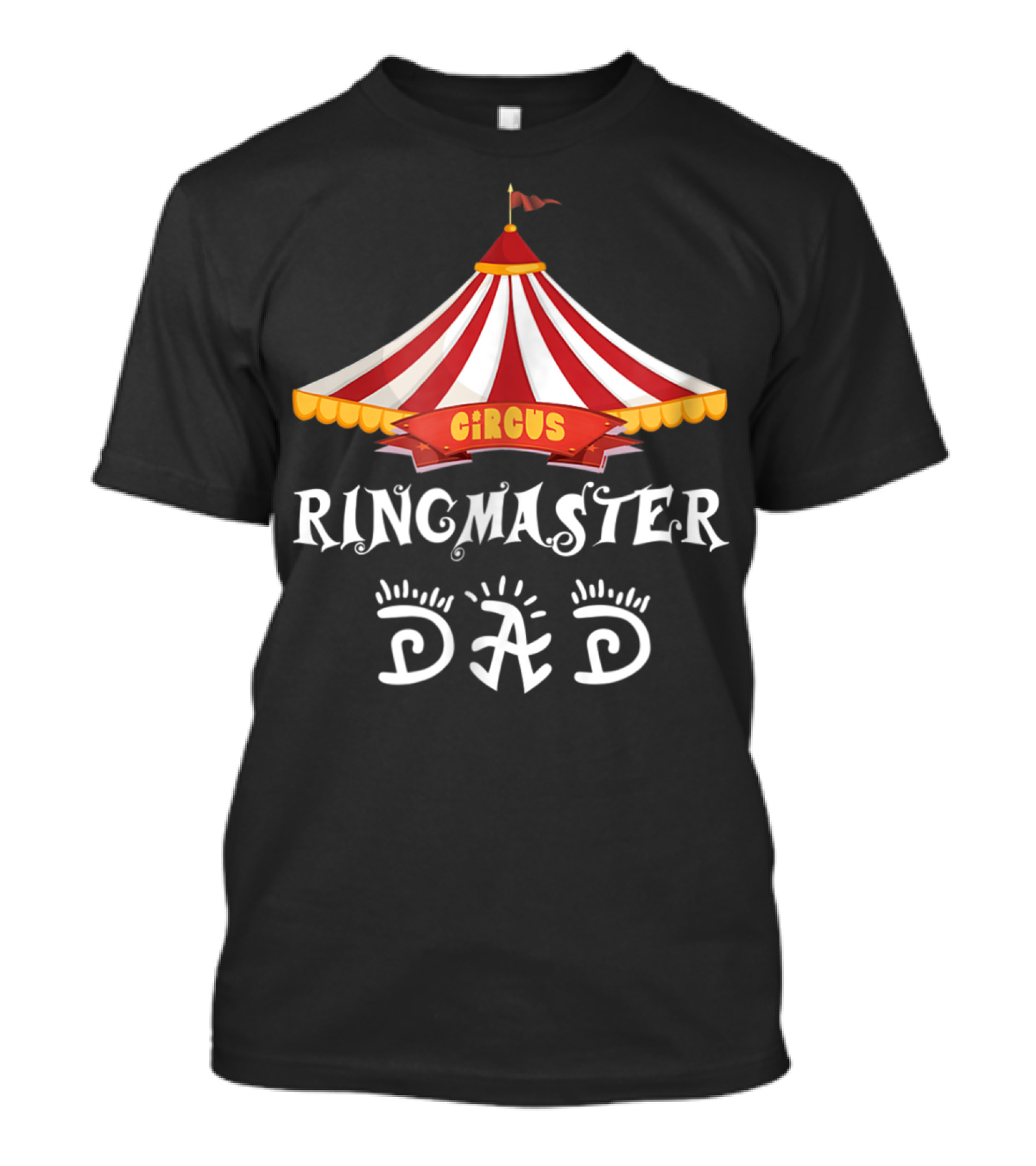 Carnival Circus Ringmaster Dad T-Shirt