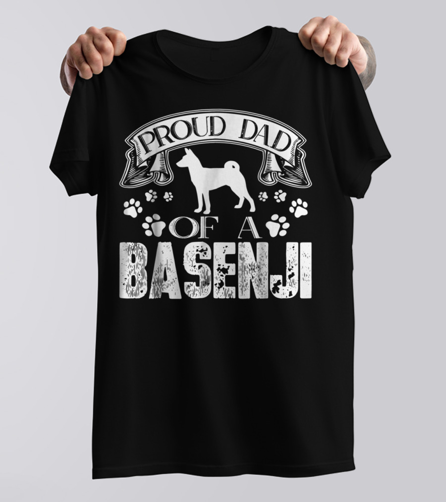 Proud Dad Of A Basenji T-Shirt
