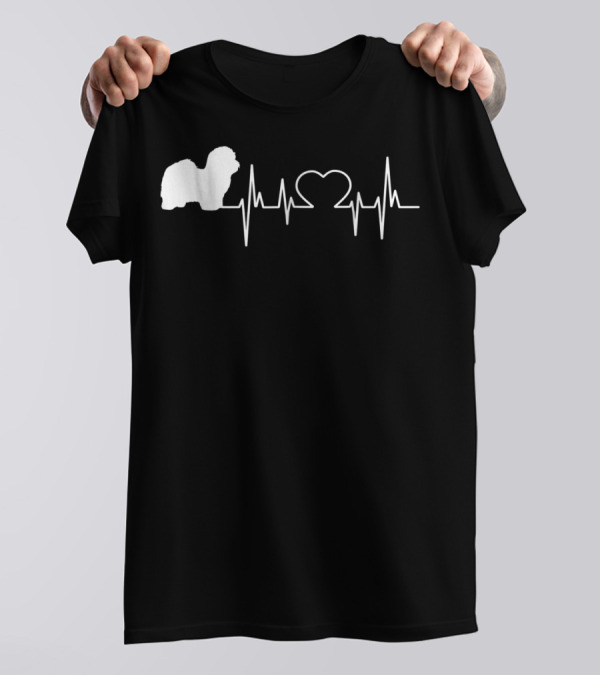 Coton De Tulear Heartbeat Love T-Shirt