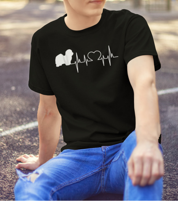 Coton De Tulear Heartbeat Love T-Shirt