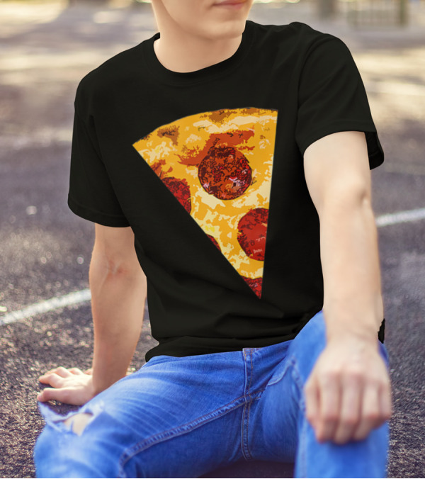 Kids Parent Child Matching Pizza Slice19 T-Shirt