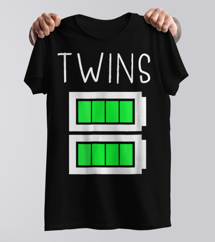 Twins Full Energy Full Batteries T-Shirt