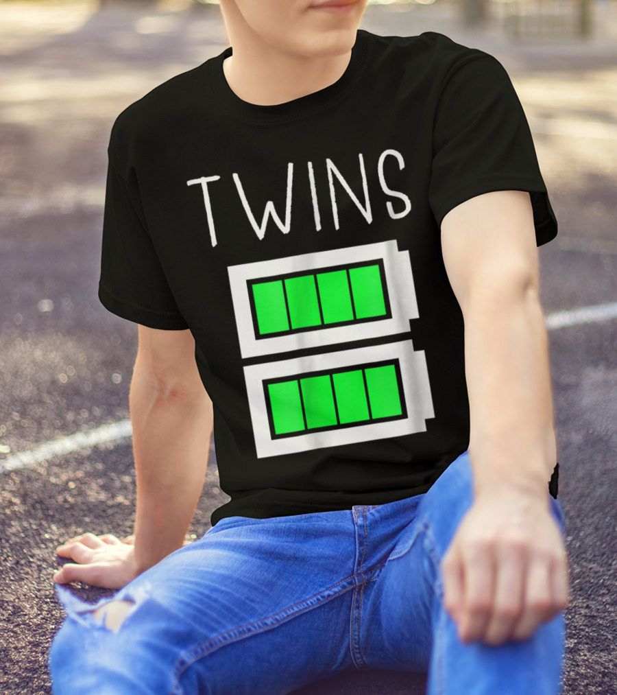 Twins Full Energy Full Batteries T-Shirt
