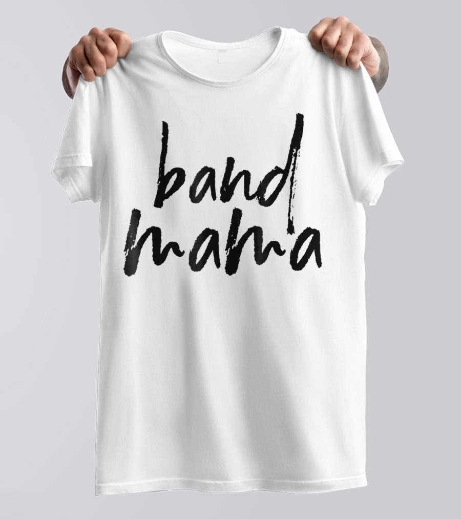 Band Mom Marching Band Halftime Football Band Mama T-Shirt