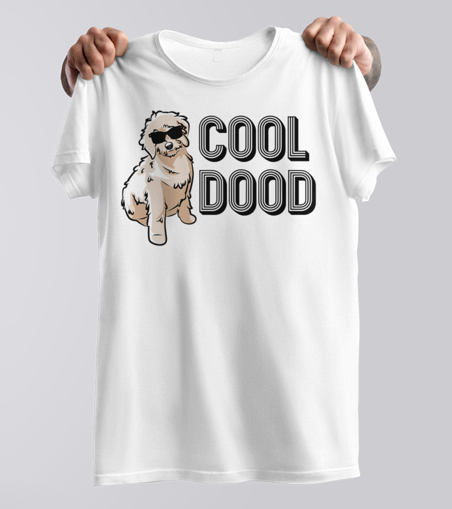 COOL DOOD GoldenDoodle Mom Dog Doodle Women Girl T-Shirt