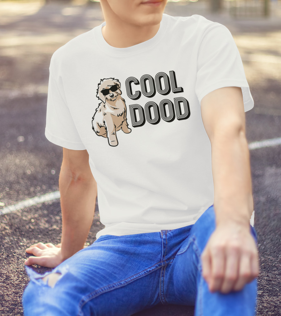 COOL DOOD GoldenDoodle Mom Dog Doodle Women Girl T-Shirt