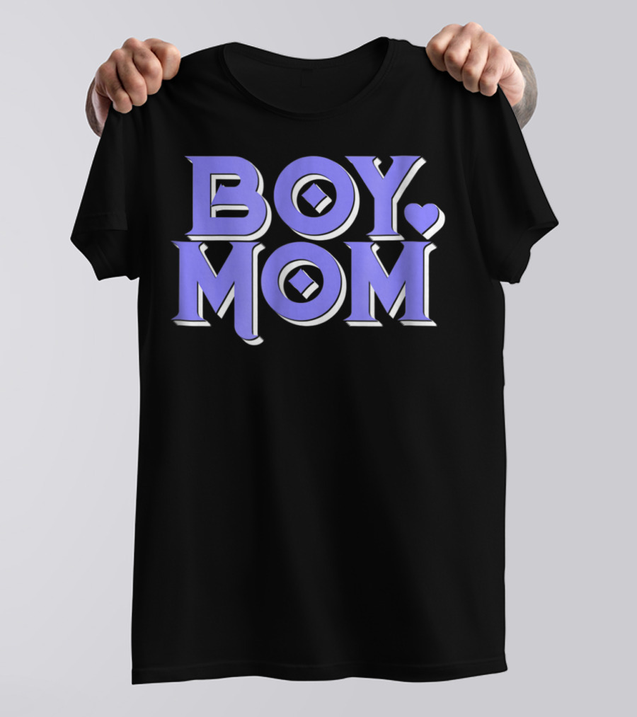 BOY MOM Cute Boy T-Shirt