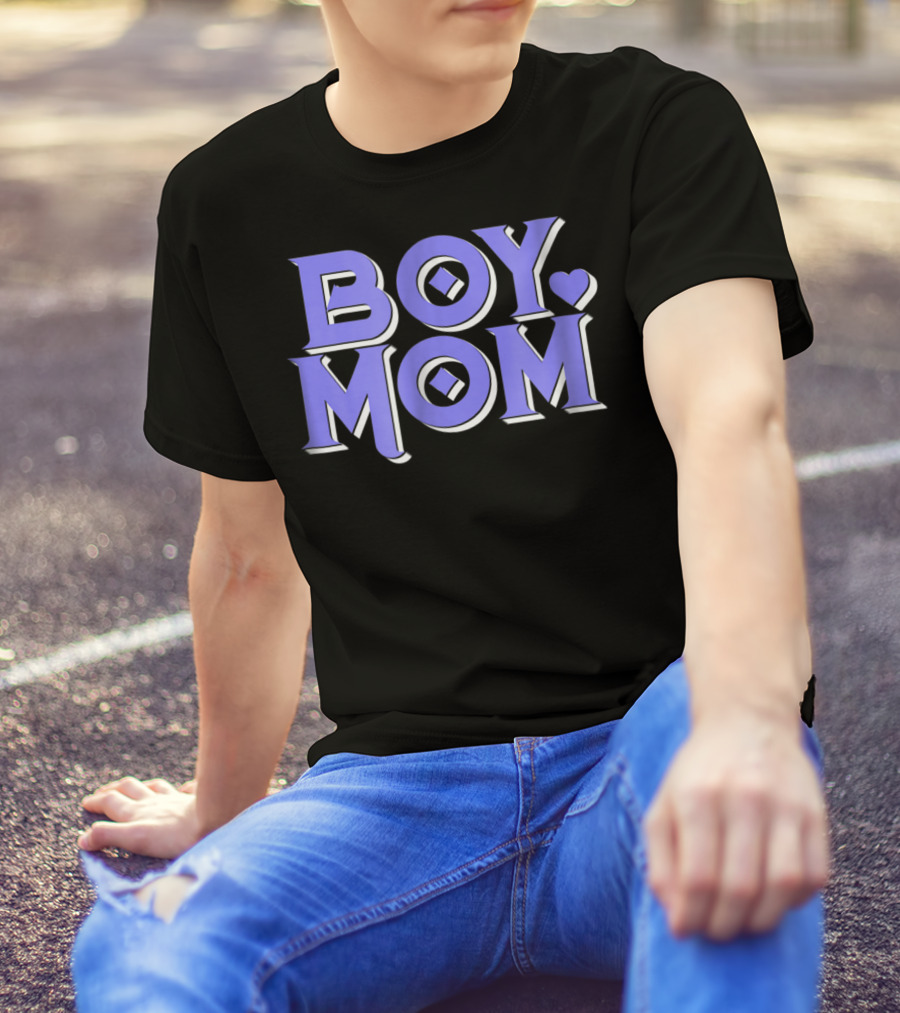 BOY MOM Cute Boy T-Shirt