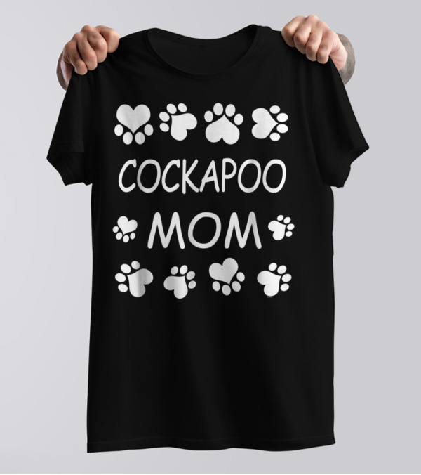 Cockapoo Mom Paw Lover Christmas Birthday T-Shirt