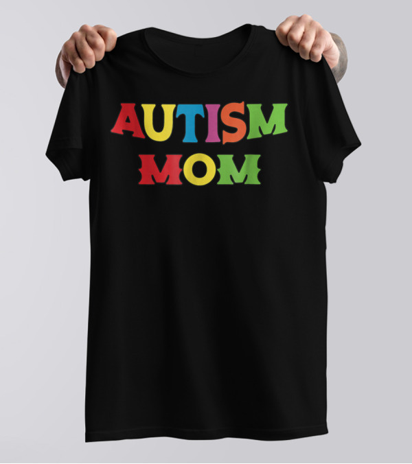 Autism Mom Autism Awareness Rainbow69 T-Shirt