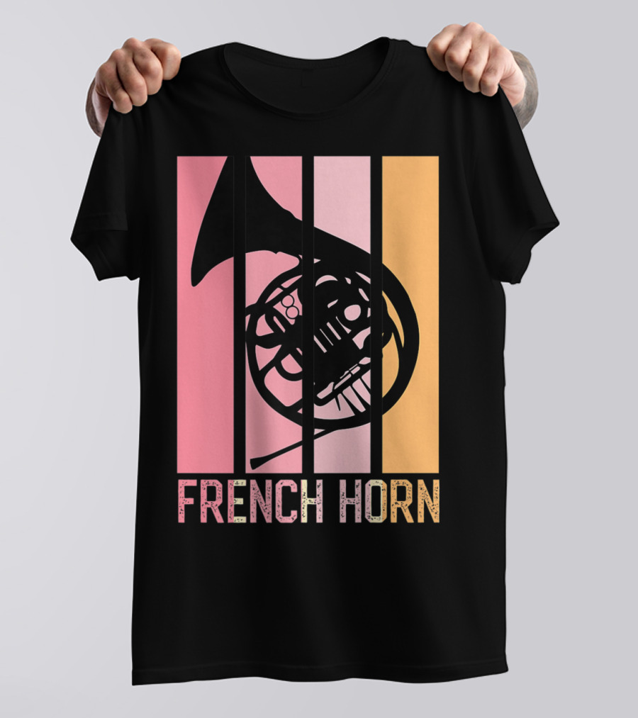 Band Mom Marching French Horn School75 T-Shirt