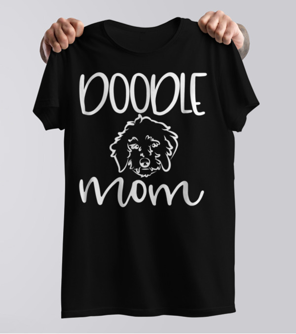 Doodle Mom Golden Dog GoldenDoodle Mom T-Shirt