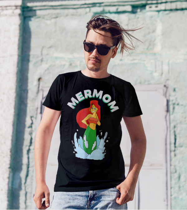 Mermom Cool Mermaid Mom Best Idea39 T-Shirt