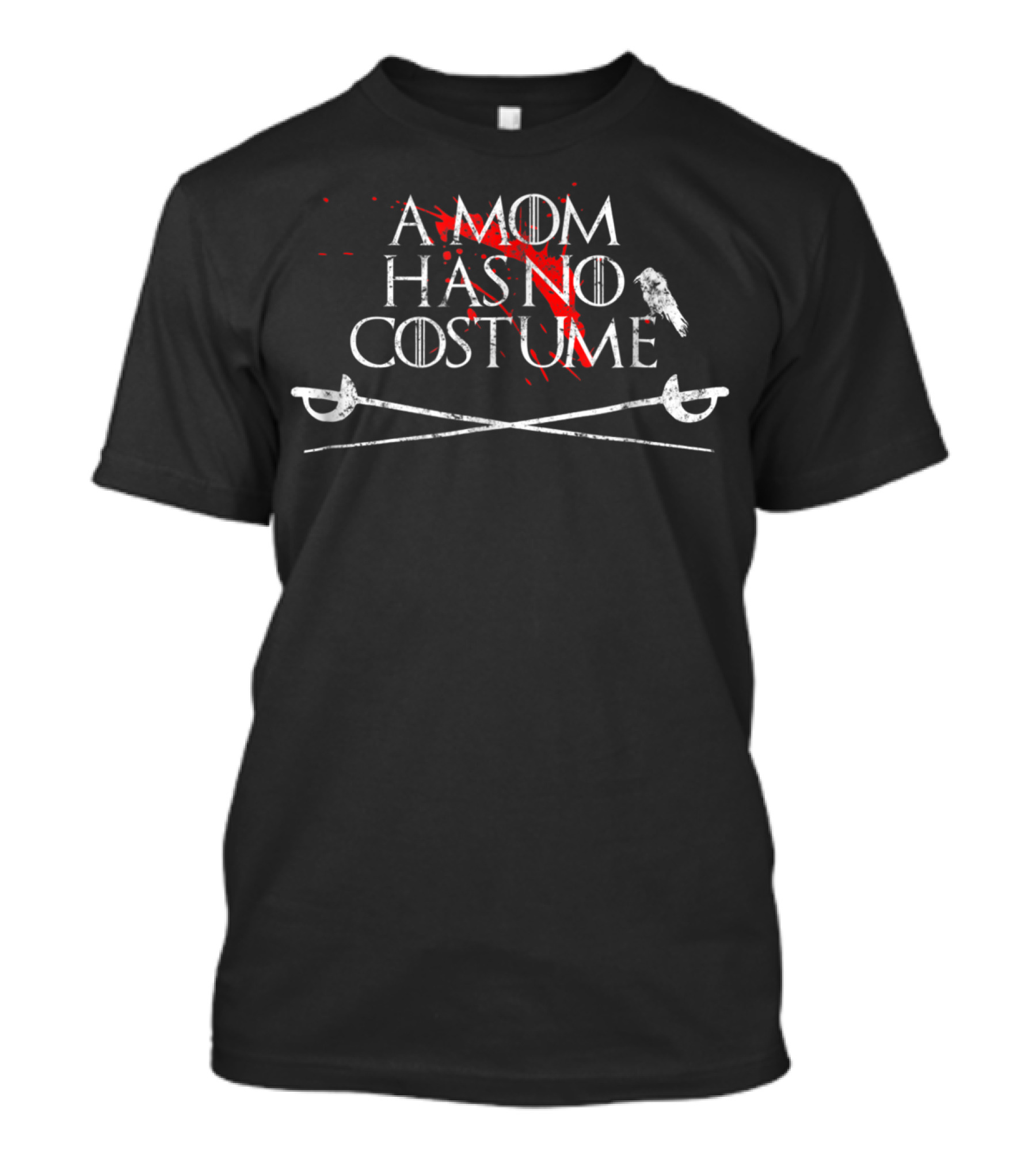 Bloodstained Halloween Sword A Mom Has No Costume T-Shirt