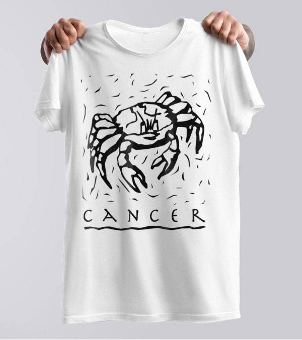 Cancer Zodiac Birthday The Crab Symbol Water Sign T-Shirt